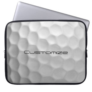 Signaturserien Personliga Golfbollspresenter Laptop Fodral