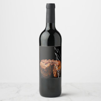 Signaturvinetiketter Vinflaska Etikett