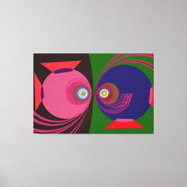 Signe des Poissons  Canvastryck (Framsida)