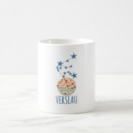 Signe du zodiaque Verseau Kaffemugg