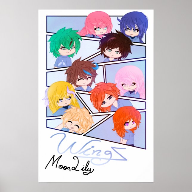 Signed Wingz Official Poster (Matte) (Framsidan)