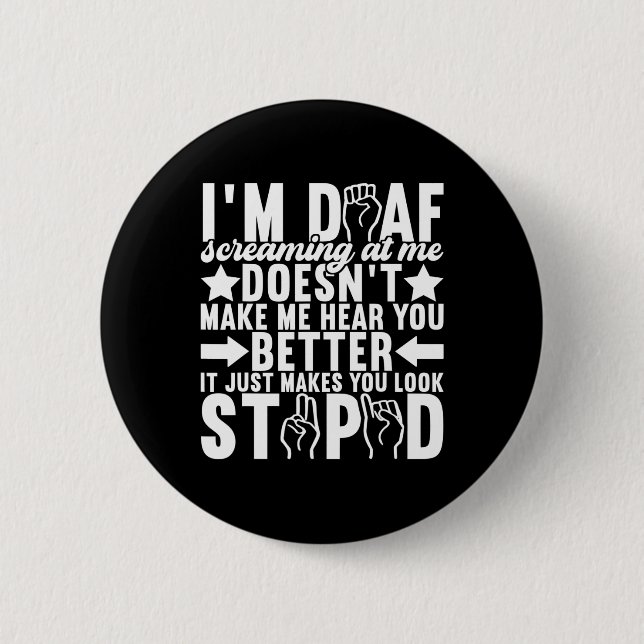 Signera Dövets medvetenhet 11 Knapp (Framsida)