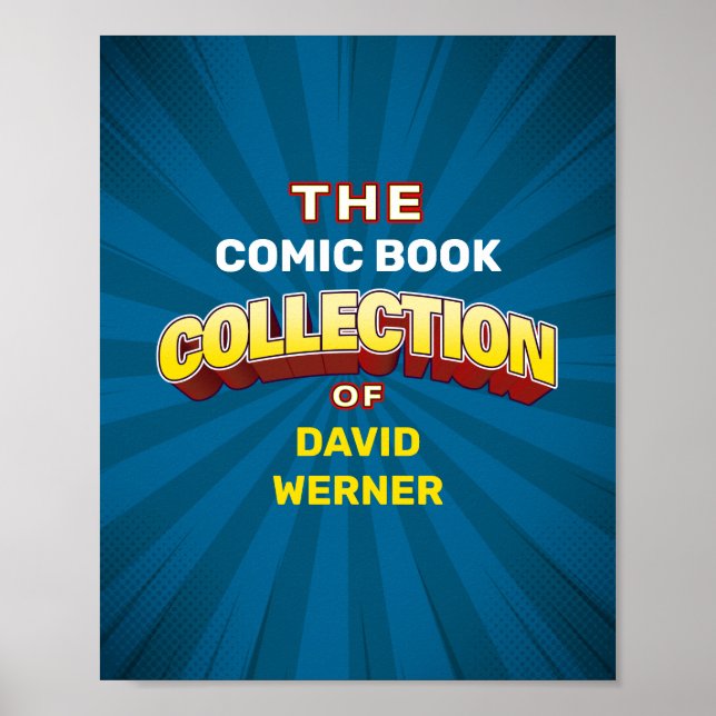 Signera eller Poster anpassningsbar Collector (Framsidan)