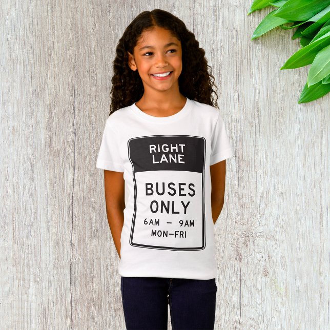 Signera endast höger Lane Buss T Shirt (Skapare uppladdad)