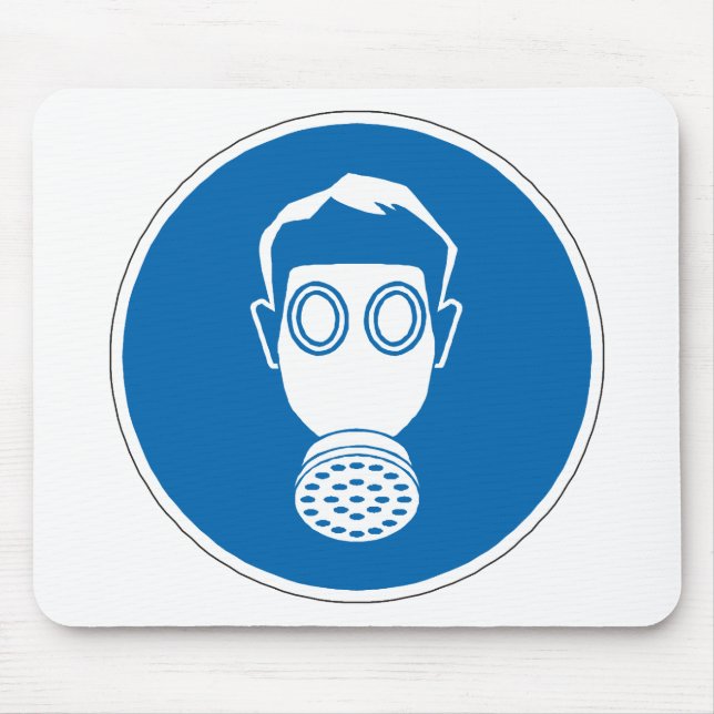 Signera gasmask musmatta (Framsidan)