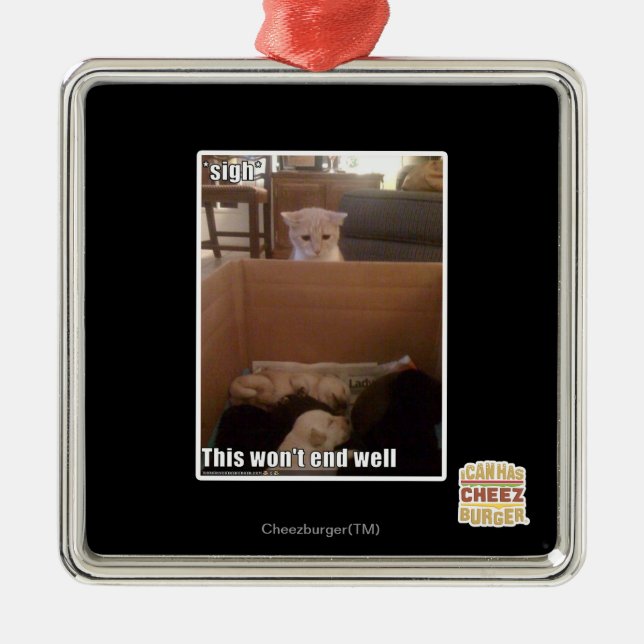 signera julgransprydnad metall (Framsidan)