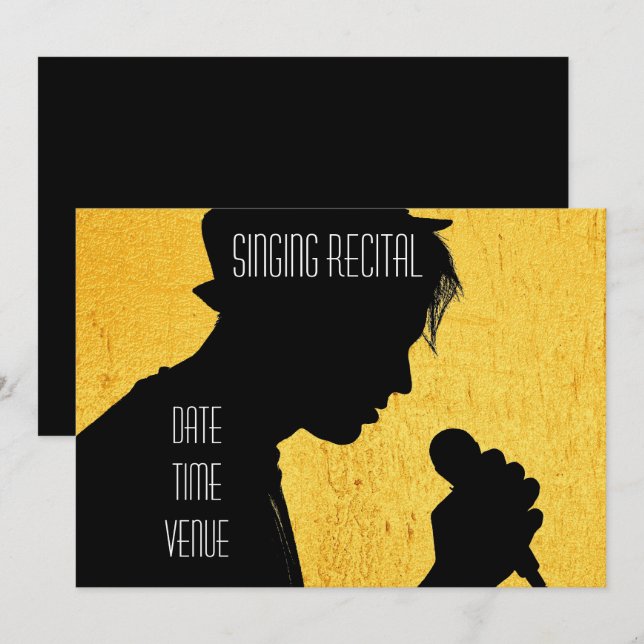 Signera reflexprestanda inbjudningar (Fram/baksida)