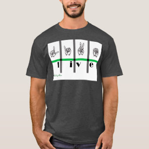 Signera Språk Art Live 3 T Shirt