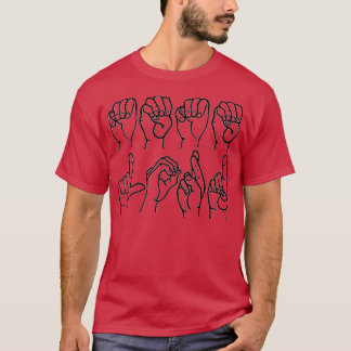 Signera språknod t shirt