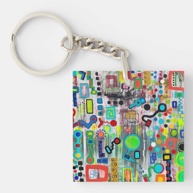 Signera Times Acrylic Keychain (Framsidan)