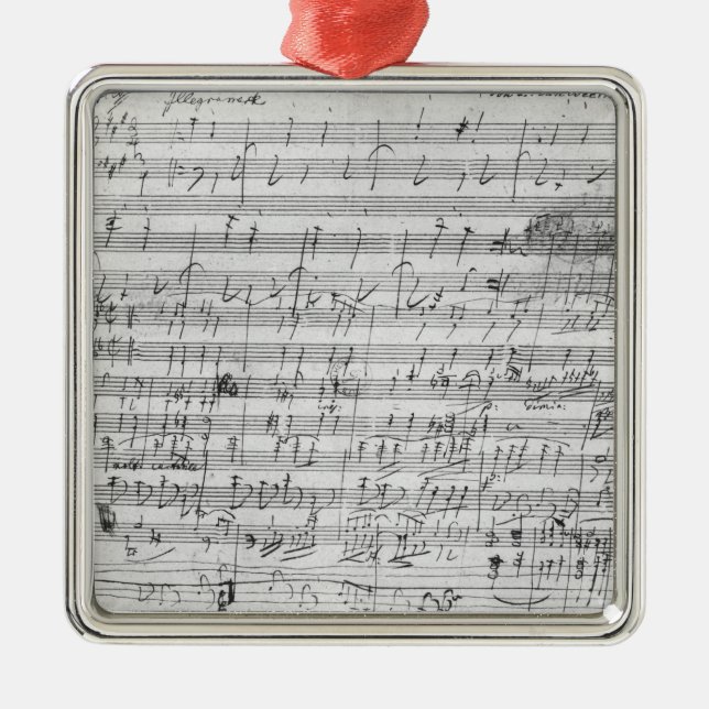 Signeraa ställninglakan för Bagatelleopusen Julgransprydnad Metall (Framsidan)