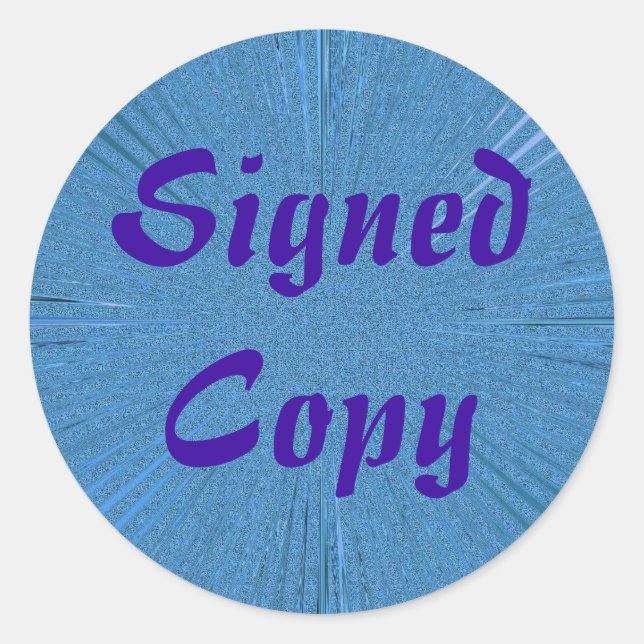 Signerad kopia - Runda etiketter (#1) (Framsida)