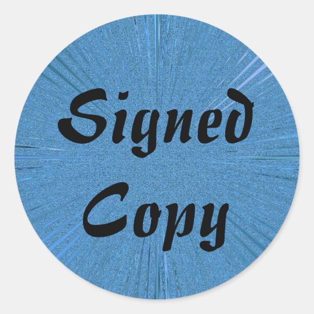 Signerad kopia - Runda etiketter (#1) (Framsida)
