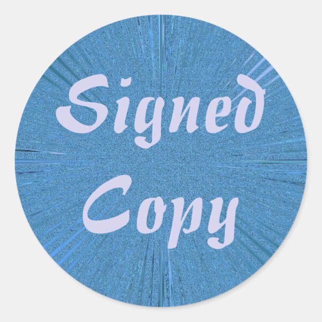 Signerad kopia - Runda etiketter (#2) (Framsida)