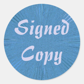 Signerad kopia - Runda etiketter (#2)