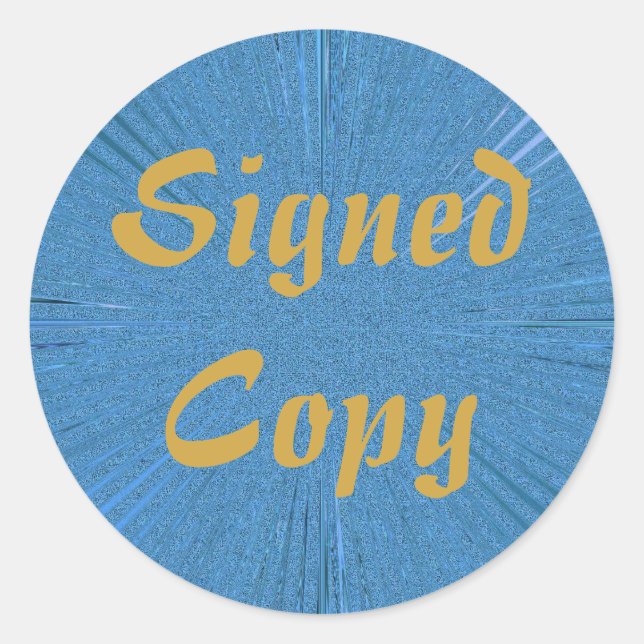 Signerad kopia - Runda etiketter (#5) (Framsida)