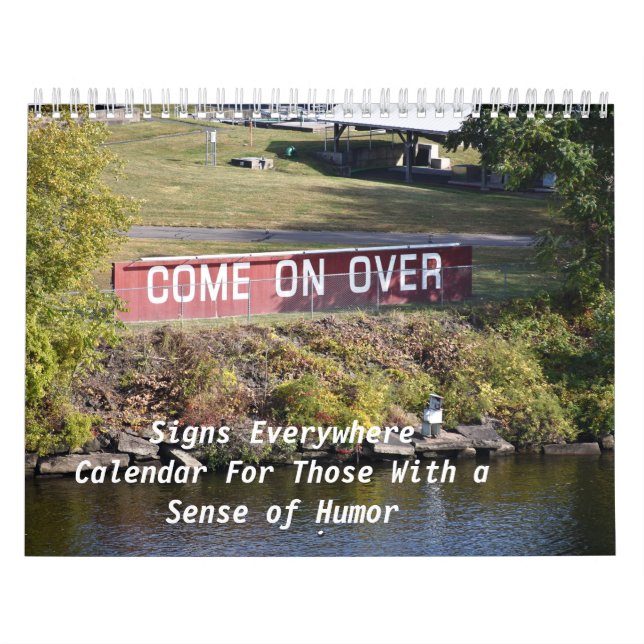 Signerar överallt, Kalender (Omslag)