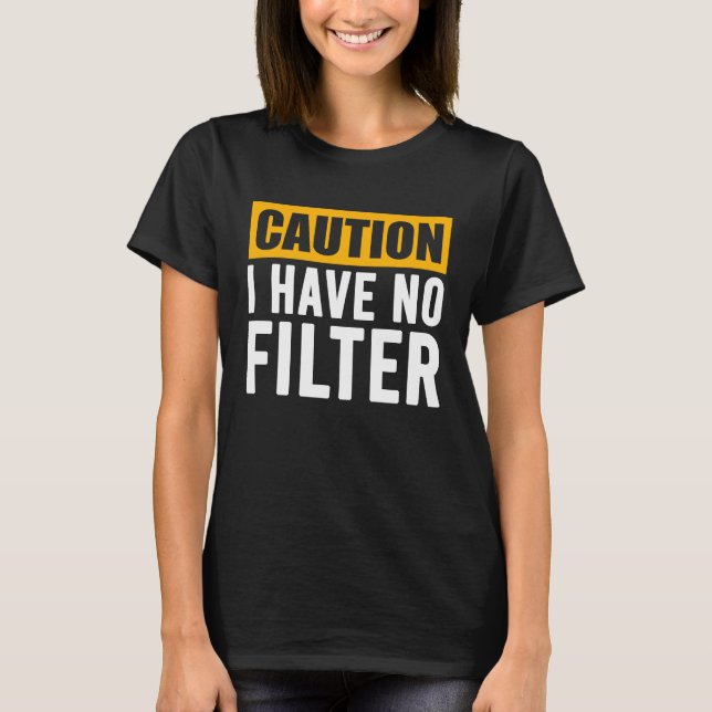 Signeringsvarning: Jag har inga Coola-cute-meddela T Shirt (Framsida)