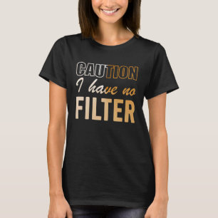Signeringsvarning: Jag har inga Coola-cute-meddela T Shirt