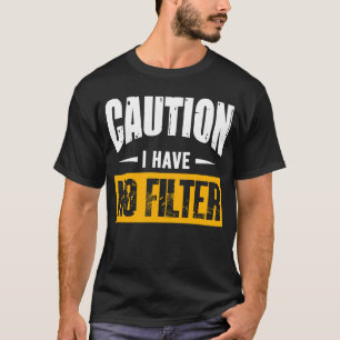 Signeringsvarning: Jag har inga Coola-cute-meddela T Shirt