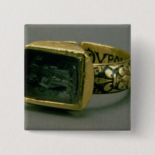 Signet ring av kungen Louis IX av frankriken (St Knapp