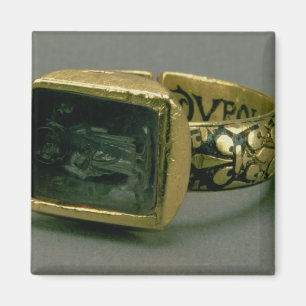 Signet ring av kungen Louis IX av frankriken (St Magnet