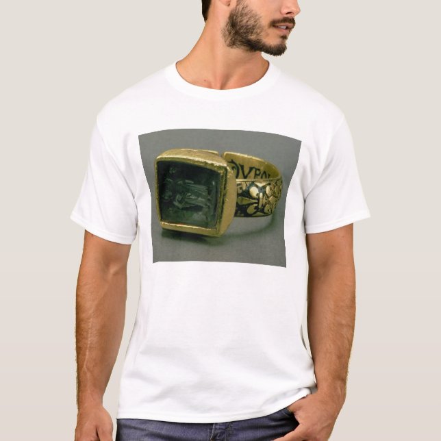 Signet ring av kungen Louis IX av frankriken (St Tröja (Framsida)