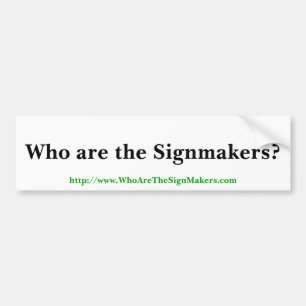 Signmakers bildekal
