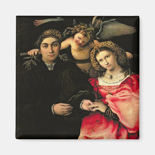 Signor Marsilio Cassotti och hans hustru Faustina Magnet (Framsidan)