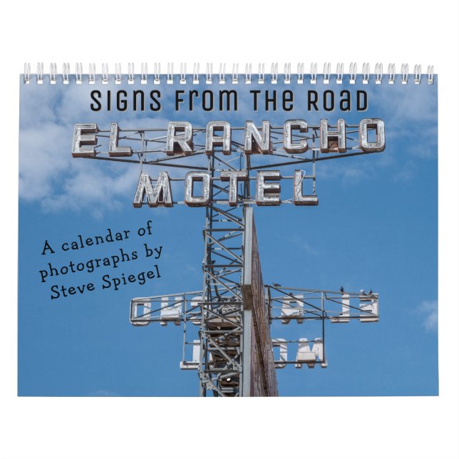 SIGNS FROM THE ROAD CALENDAR KALENDER (Omslag)