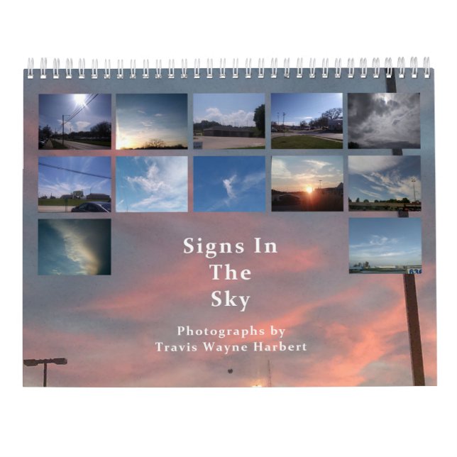 Signs In The Sky Kalender (Baksida)