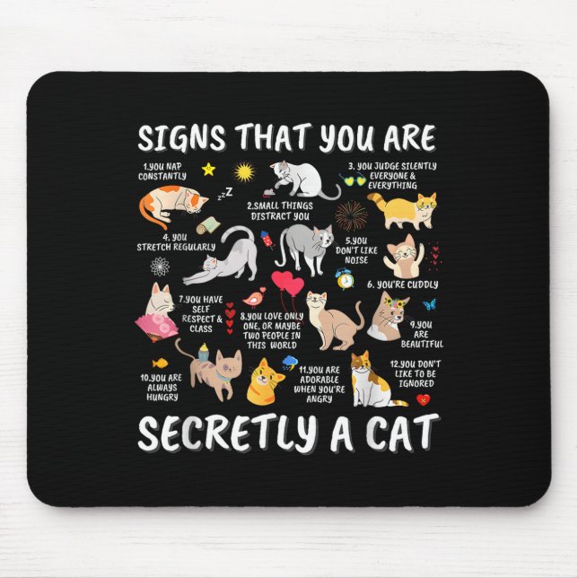 Signs That You Are Secretly A Cat  Musmatta (Framsidan)