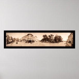 Sigourney Iowa Photo 1908 Poster