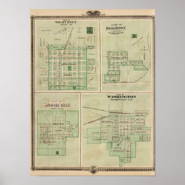 Sigourneys planer, Brighton Poster (Framsidan)