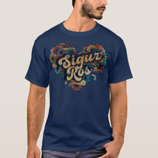 SIGUR ROS VIGNETTE VINTAGE FÄRG T SHIRT