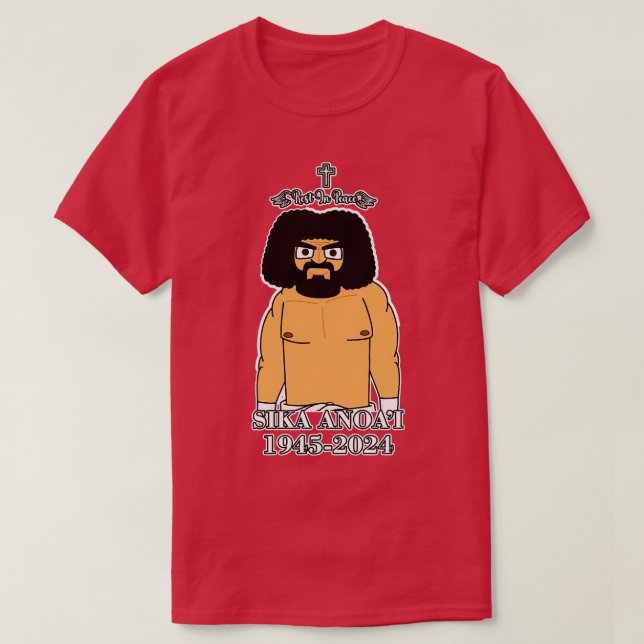 Sika Anoai RIP TShirt T Shirt (Design framsida)