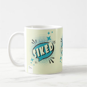 SIKED Tecknad Tal Bubble Meme Funny Kaffemugg