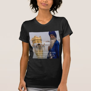 Sikh actions/Karma Proverb T-shirt