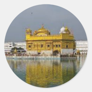 Sikh Art/symbol Runt Klistermärke