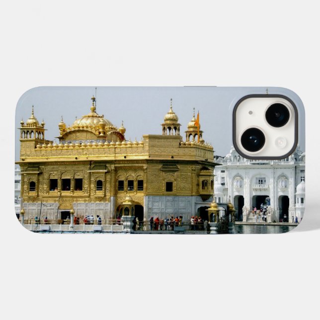 Sikh Golden temple Graphic Fodral-Mate Iphone case (Baksida (horisontell))