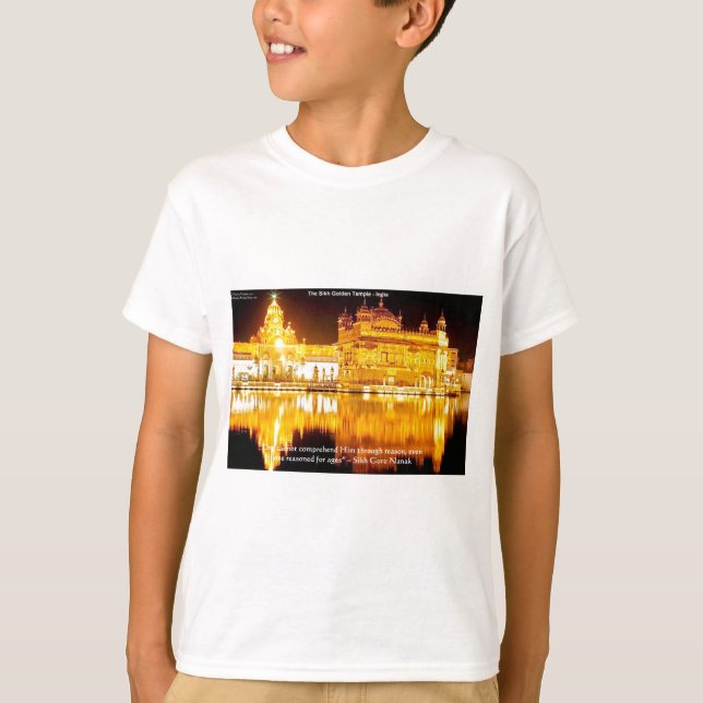 Sikh: Golden Temple in India Gifts and Tees T-shirt (Framsida)