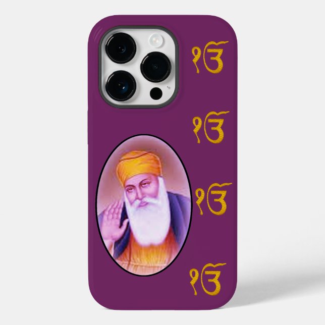Sikh Guru Nanak Dev Iphone (Baksida)