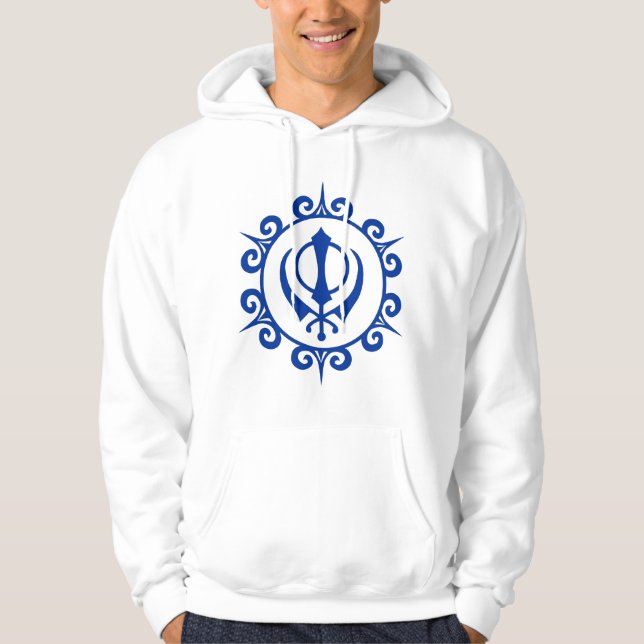 SIKH i (HUVAN). Tröja Med Luva (Framsida)