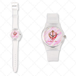 Sikh Khanda "Fearless & Free" Armbandsur