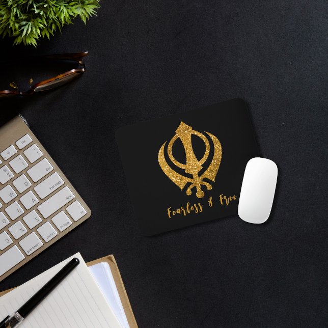 Sikh Khanda "Fearless & Free" Musmatta (Skapare uppladdad)