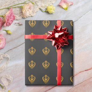 Sikh Khanda "Fearless & Free" Presentpapper