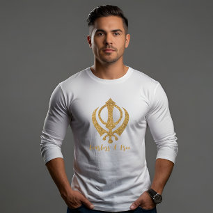 Sikh Khanda "Fearless & Free" T Shirt