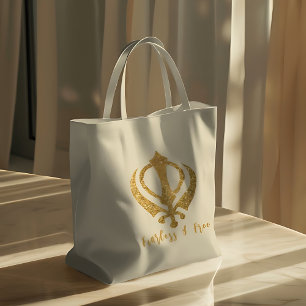 Sikh Khanda "Fearless & Free" Tygkasse