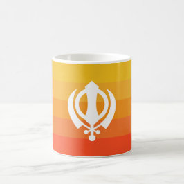 Sikh Khanda Symbol Cha Mugg