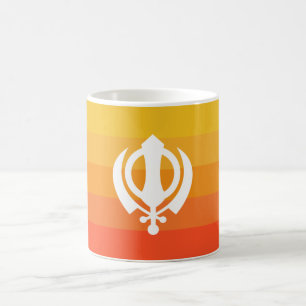 Sikh Khanda Symbol Cha Mugg